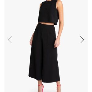 Chic Black Two-Piece Set